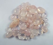 Natural Pink Rose Quartz tumble