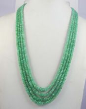 Natural Zambian Emerald Beads Necklace