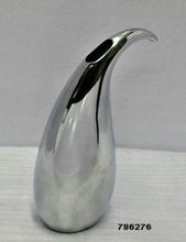 Penguin Shape Aluminium Flower Vase