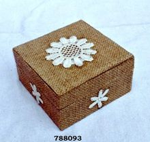 Wooden Square Jewelry Box