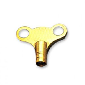 brass hardware clock key