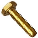 brass hex nut fastener