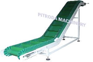 Sidewall Cleat Belt Conveyor