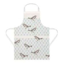 grey Cotton Apron