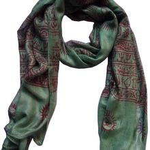 Om Printed Cotton Scarves