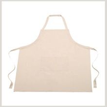 blank cotton aprons