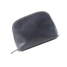 Leather Pouch Clutch Bag