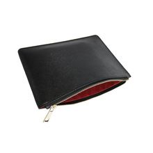 saffiano leather pouch
