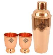 copper cocktail shaker set