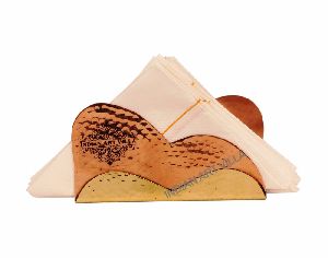 Copper tissue paper holder