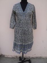 bagru printed vintage dress