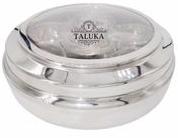 glass lid stainless steel canister