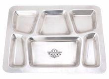 Stainless Steel Compartment Tray