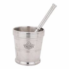 Stainless steel mortar pestle