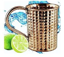 stoli vodka copper mug