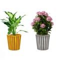 Silicone flowerpot