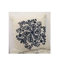 moroccan quatrefoil seat cushion