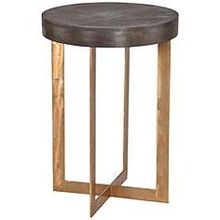 Modern metal leg side table