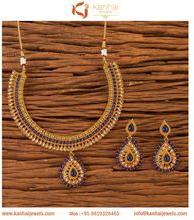 Gold Plated Classic Necklace Set