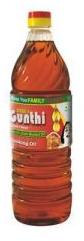 1 Litre Bottle Gunthi Kachi Ghani Mustard Oil