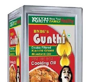 15 Litre Gunthi Kachi Ghani Mustard Oil