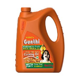 5 Litre Gunthi Refined Rice Bran Oil