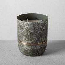 Handmade Galvanized Votive with antique finish