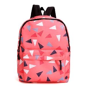 Colourful Cartoon Design Printed School Bag