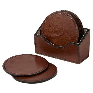 Customised Leather Coaster