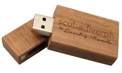 Flash USB Wooden Pen Drive