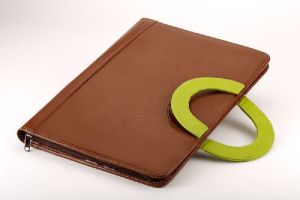 Genuine Leather Document File Folder