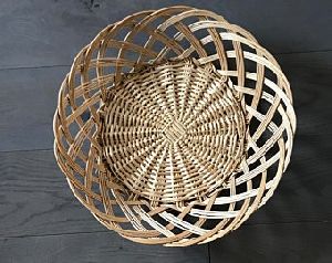 Oval Bamboo Wicker Basket