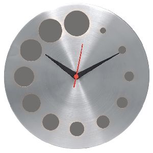 Round Shape Metal Wall Clock