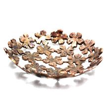 Copper Antique Aluminium Round Bowl