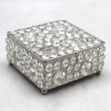 Iron Square Crystal Box