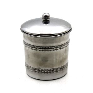 Round Powder Pot