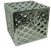 Square Aluminium Metal Stool