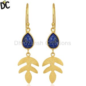 Gold Plated Handmade Earring