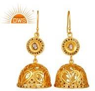 Silver Jhumka Earring