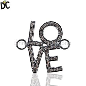 Silver LOVE Font Connector