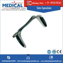 Stainless Steel Made Sims Vaginal Speculum