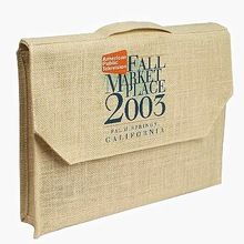 customized free sample jute bag