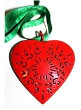 Little Heart For Christmas Hanging Decoration