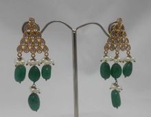 emerald earring