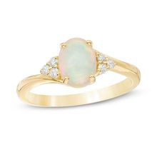 Sterling Silver Opal Ring