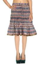 Knee Length Cotton women Skirt