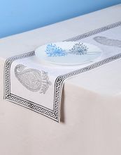 Printed Paisley Cotton Table Runner