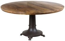 INDUSTRIAL ROUND DINING TABLE
