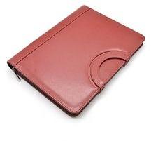 Genuine Leather Small Handle File Folder