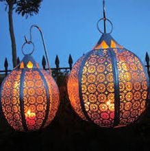 DECORATIVE OUTDOOR LANTERNS